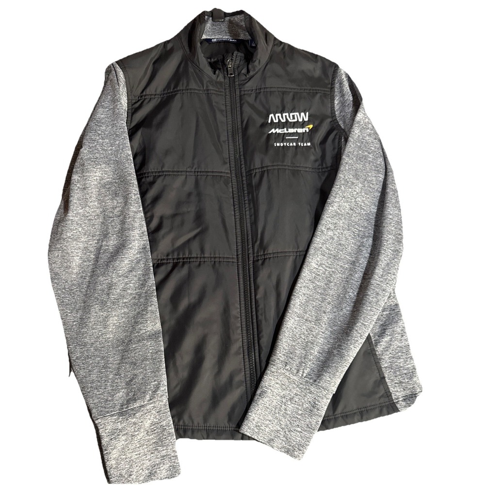 McLaren IndyCar Team Jacket Medium Womens/Youth Gray  Full Zip Racing